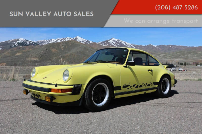 1975 Porsche 911 Carrera for sale at Sun Valley Auto Sales in Hailey ID