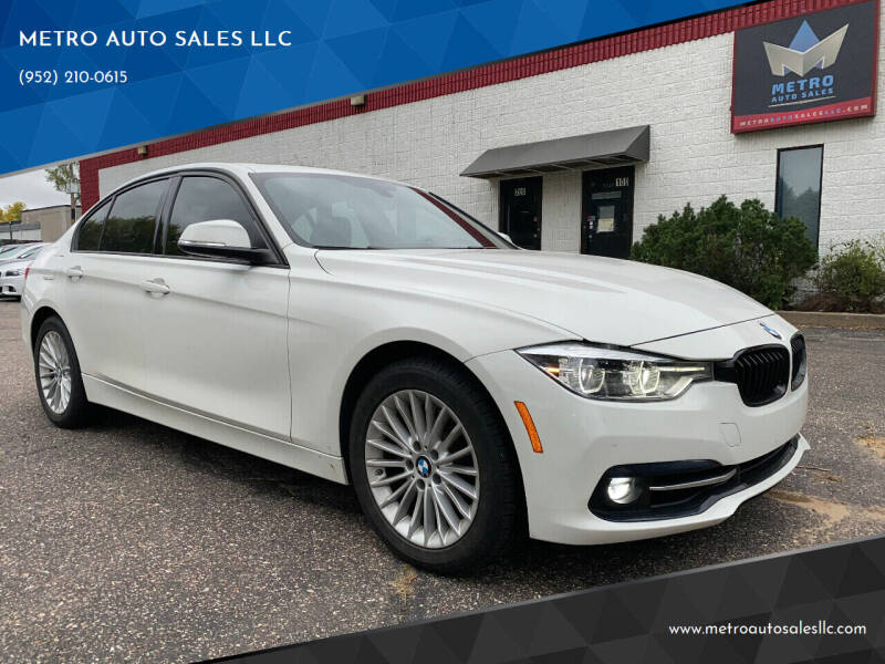 2016 BMW 3 Series for sale at METRO AUTO SALES LLC in Lino Lakes MN