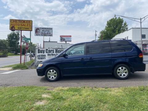 2004 Honda Odyssey for sale at Cherokee Auto Sales in Knoxville TN