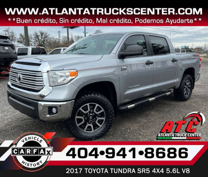 2017 Toyota Tundra for sale at ATLANTA TRUCK CENTER LLC in Doraville GA