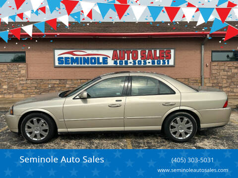 2004 Lincoln LS for sale at Seminole Auto Sales in Seminole OK