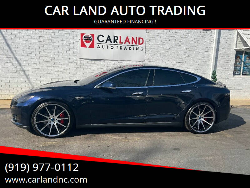 2013 Tesla Model S for sale at CAR LAND  AUTO TRADING in Raleigh NC