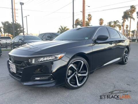 2019 Honda Accord for sale at BLACK LABEL AUTO FIRM in Riverside CA