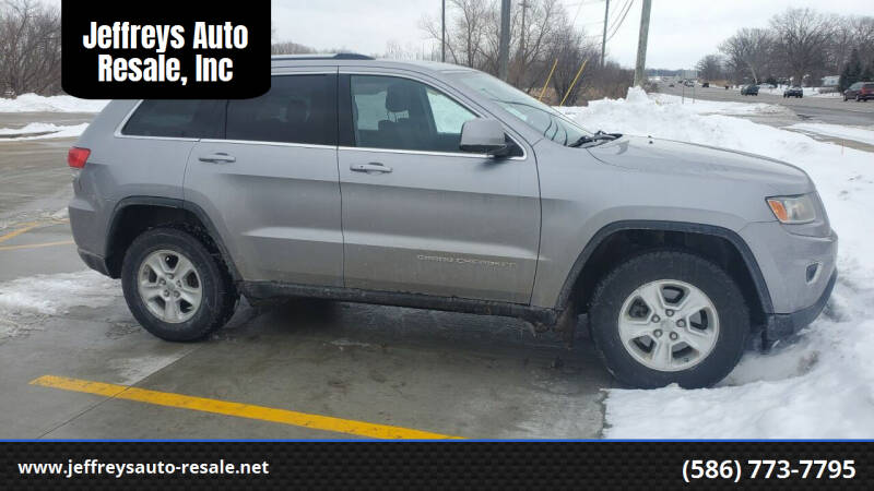 2014 Jeep Grand Cherokee for sale at Jeffreys Auto Resale, Inc in Clinton Township MI