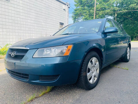 2006 Hyundai Sonata for sale at New England Motor Cars in Springfield MA