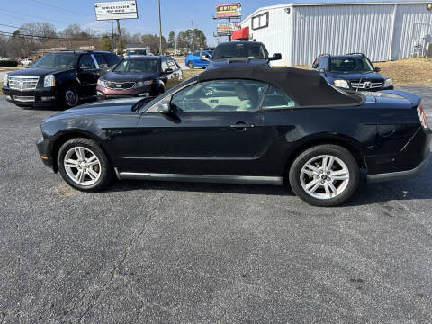 2010 Ford Mustang for sale at L&M Auto Sales in Simpsonville SC
