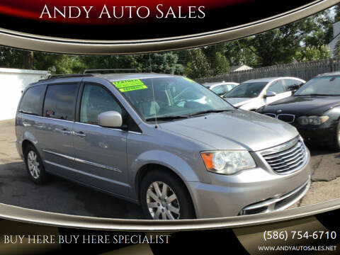 2014 Chrysler Town and Country for sale at Andy Auto Sales in Warren MI