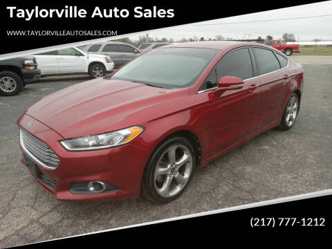 2013 Ford Fusion for sale at Taylorville Auto Sales in Taylorville IL