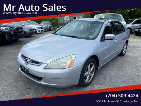 2005 Honda Accord for sale at Mr Auto Sales in Charlotte NC