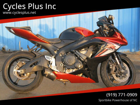 2007 Suzuki GSXR 750 for sale at Cycles Plus Inc in Garner NC