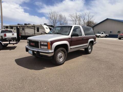 1992 GMC Yukon for sale at Dakota Sales & Equipment in Arlington SD