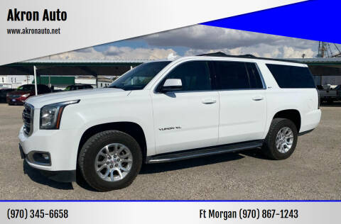 2018 GMC Yukon XL for sale at Akron Auto in Akron CO