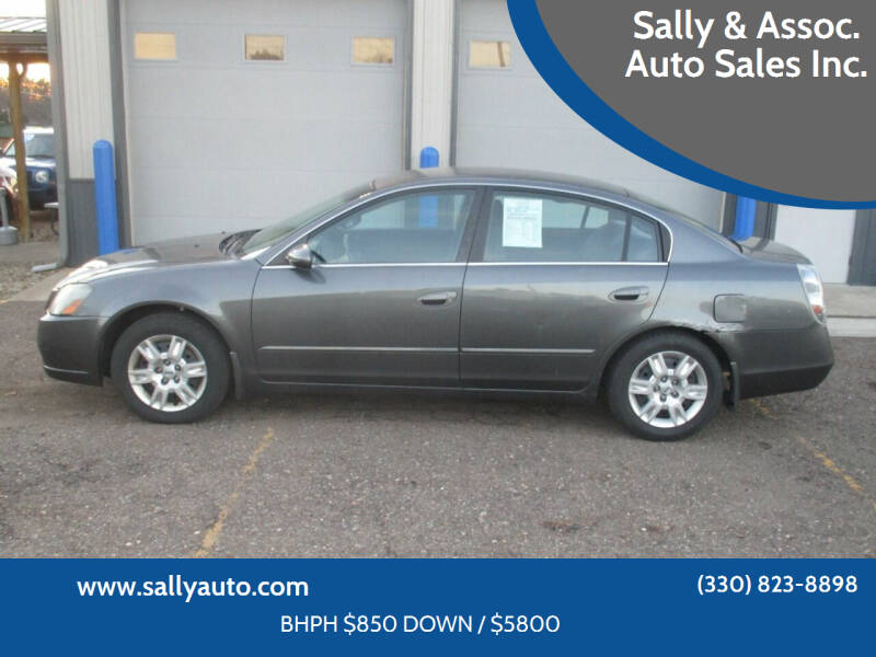 2006 Nissan Altima for sale at Sally & Assoc. Auto Sales Inc. in Alliance OH