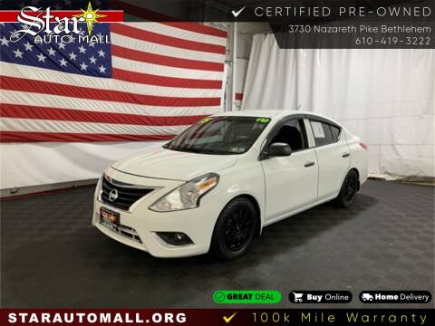 2015 Nissan Versa for sale at Star Auto Mall in Bethlehem PA