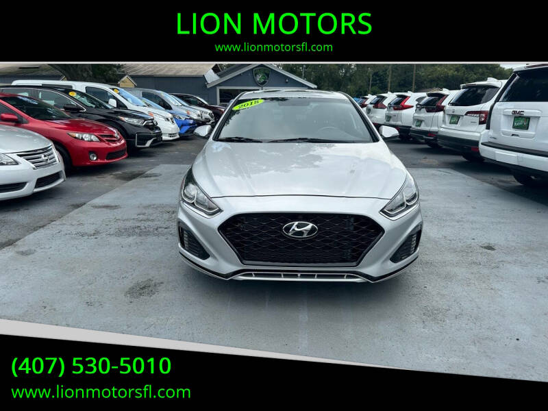 2018 Hyundai Sonata for sale at LION MOTORS in Orlando FL