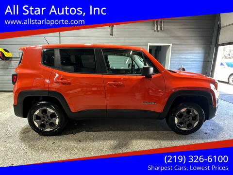 2016 Jeep Renegade for sale at All Star Autos, Inc in La Porte IN