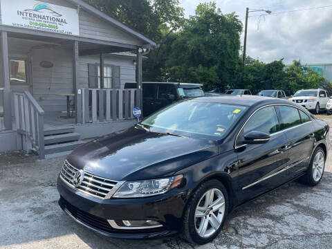 2013 Volkswagen CC for sale at International Motors & Service INC in Nashville TN