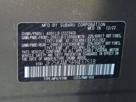 2023 Subaru Forester Wilderness