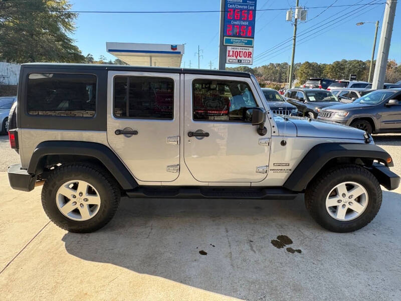 2017 Jeep Wrangler Unlimited Sport