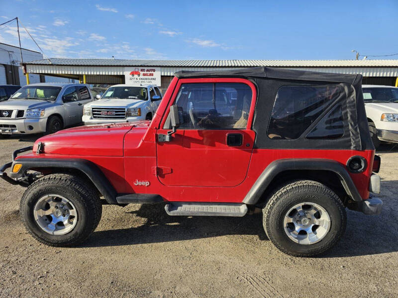 2002 Jeep Wrangler SE