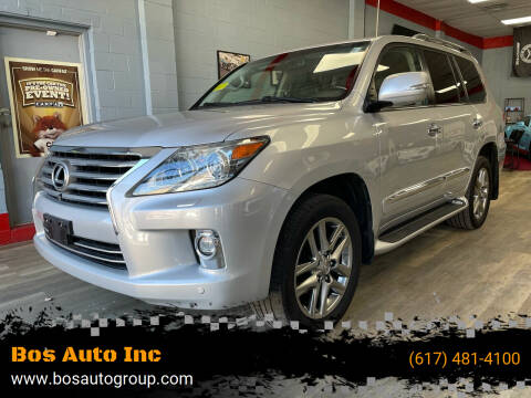 2015 Lexus LX 570 for sale at Bos Auto Inc in Quincy MA