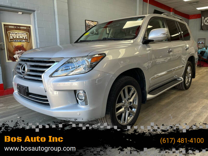 2015 Lexus LX 570 for sale at Bos Auto Inc in Quincy MA