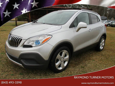 2016 Buick Encore for sale at RAYMOND TURNER MOTORS in Pamplico SC