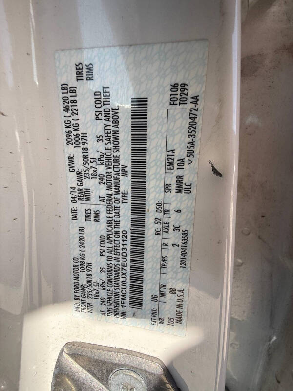 2014 Ford Escape Titanium