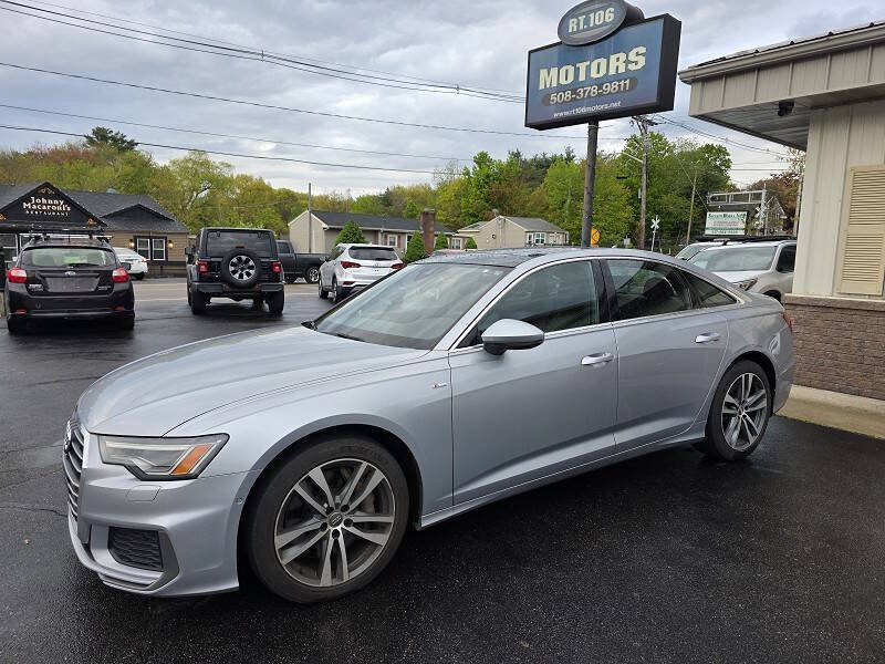 Silver 2019 Audi A6 Sedan All-Wheel Drive 7-Speed Automatic