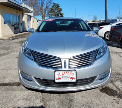 2015 Lincoln MKZ for sale at El Rancho Auto Sales in Des Moines IA