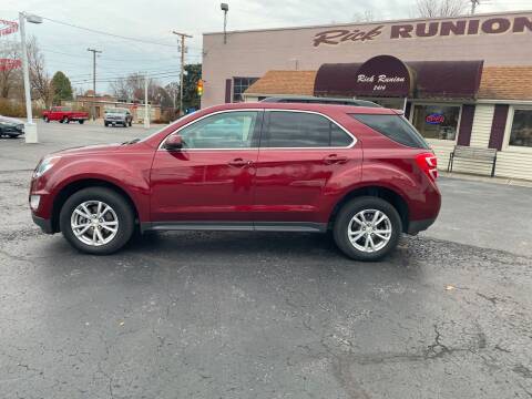 2016 Chevrolet Equinox for sale at Rick Runion's Used Car Center in Findlay OH