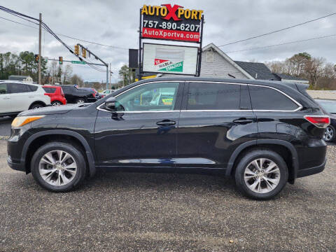 2015 Toyota Highlander for sale at AutoXport in Newport News VA