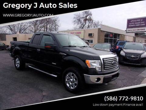 2012 Ford F-150 for sale at Gregory J Auto Sales in Roseville MI