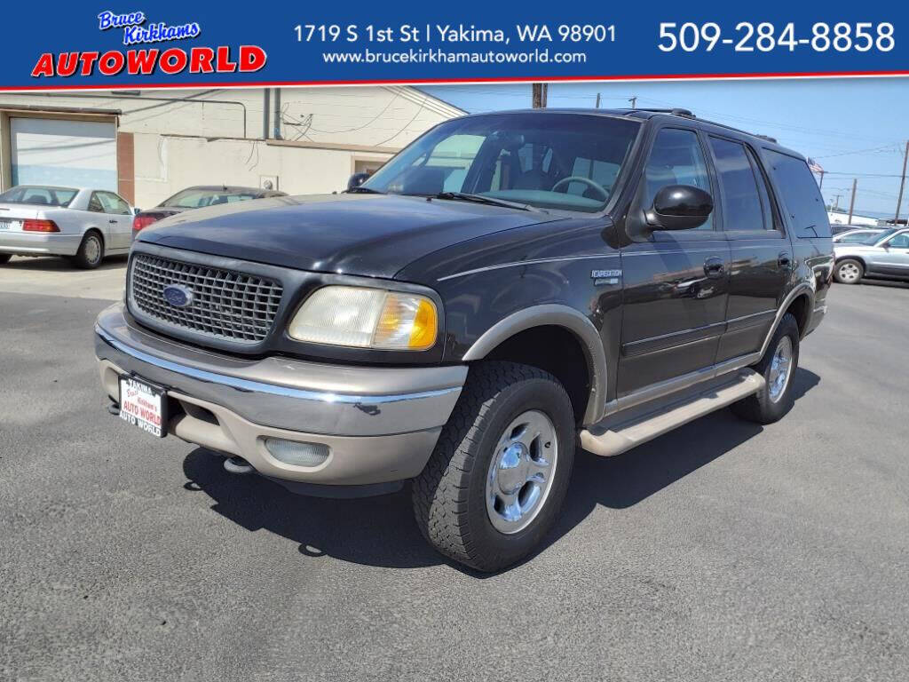 Black Clearcoat 2000 Ford Expedition Eddie Bauer 4dr Eddie Bauer 4WD SUV 1