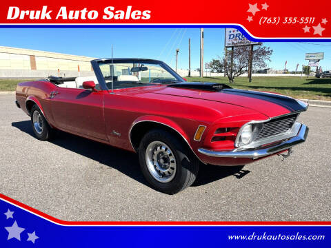 1970 Ford Mustang for sale at Druk Auto Sales - New Inventory in Ramsey MN