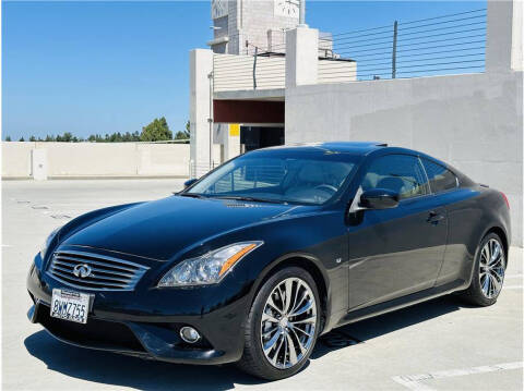 2014 Infiniti Q60 Coupe for sale at AUTO RACE in Sunnyvale CA