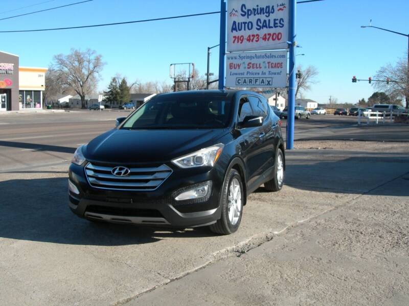 2013 Hyundai Santa Fe Sport for sale at Springs Auto Sales in Colorado Springs CO