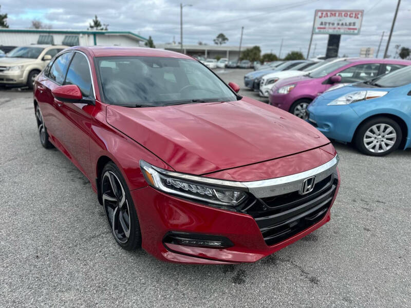 2018 Honda Accord for sale at Jamrock Auto Sales of Panama City in Panama City FL