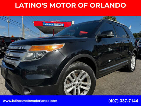 2013 Ford Explorer for sale at LATINO'S MOTOR OF ORLANDO in Orlando FL