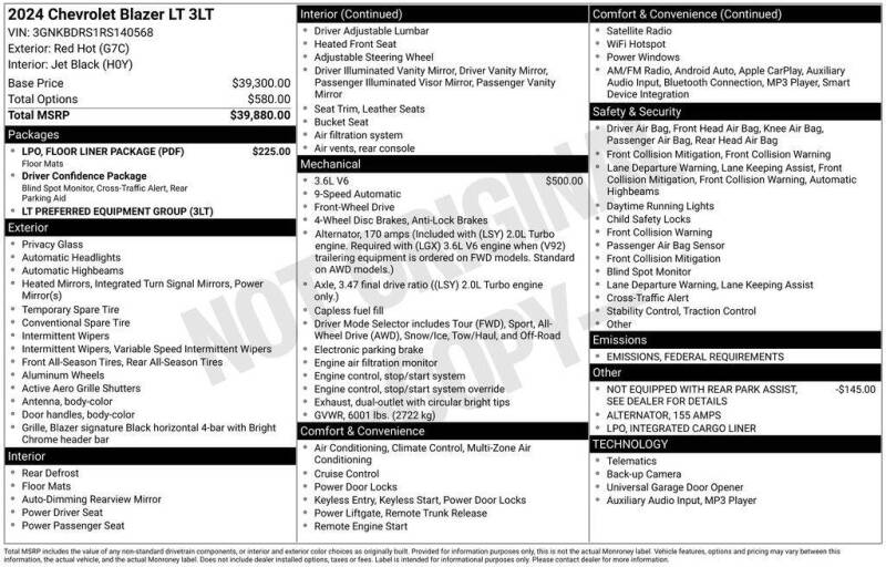 2024 Chevrolet Blazer LT