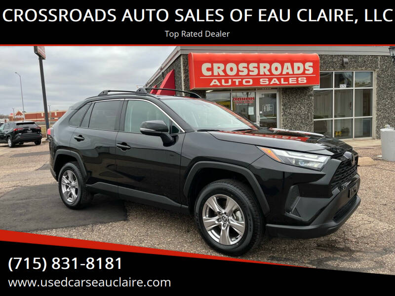 2022 Toyota RAV4 for sale at CROSSROADS AUTO SALES OF EAU CLAIRE, LLC in Eau Claire WI