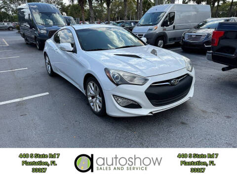 2016 Hyundai Genesis Coupe for sale at AUTOSHOW SALES & SERVICE in Plantation FL