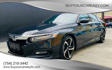 2019 Honda Accord for sale at BuyYourCarEasy.com in Hollywood FL