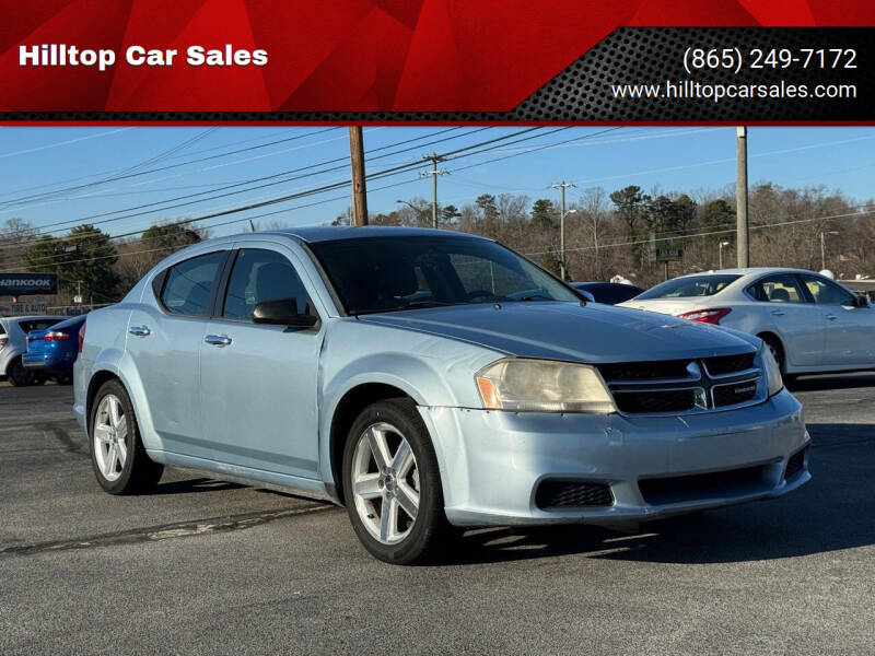 2013 Dodge Avenger for sale at Hilltop Car Sales in Knoxville TN