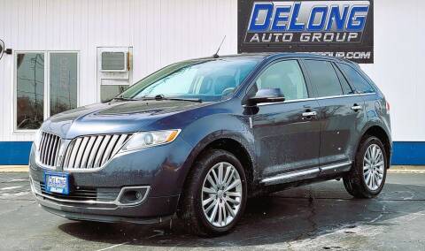 2014 Lincoln MKX for sale at DeLong Auto Group in Tipton IN