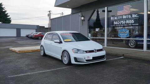 2017 Volkswagen Golf GTI for sale at Reality Auto Inc. in Dallas OR