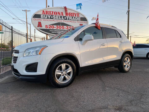 2016 Chevrolet Trax for sale at Arizona Drive LLC in Tucson AZ