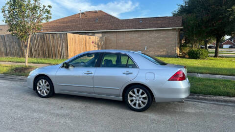 2006 Honda Accord for sale at PRESTIGE OF SUGARLAND in Stafford TX