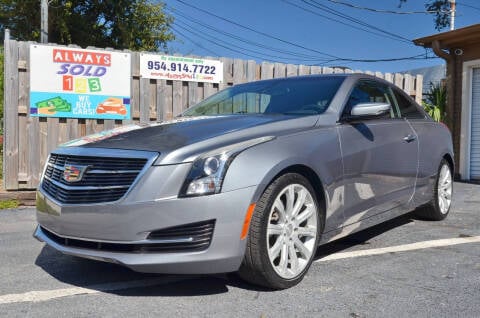 2018 Cadillac ATS for sale at ALWAYSSOLD123 INC in Fort Lauderdale FL