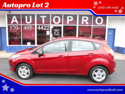 2015 Ford Fiesta for sale at Autopro Lot 2 in Sunbury PA